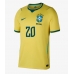 Brazil Lucas Paqueta #20 Domaci Dres SP 2026 Kratak Rukav